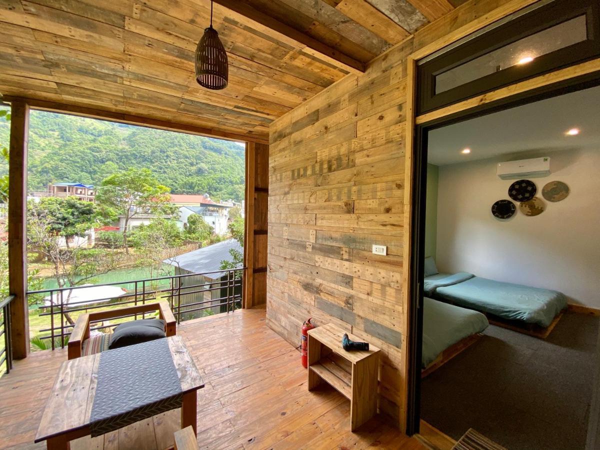 Hotel House By Lake Moc Chau Esterno foto