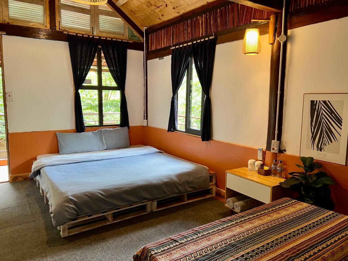 Hotel House By Lake Moc Chau Esterno foto