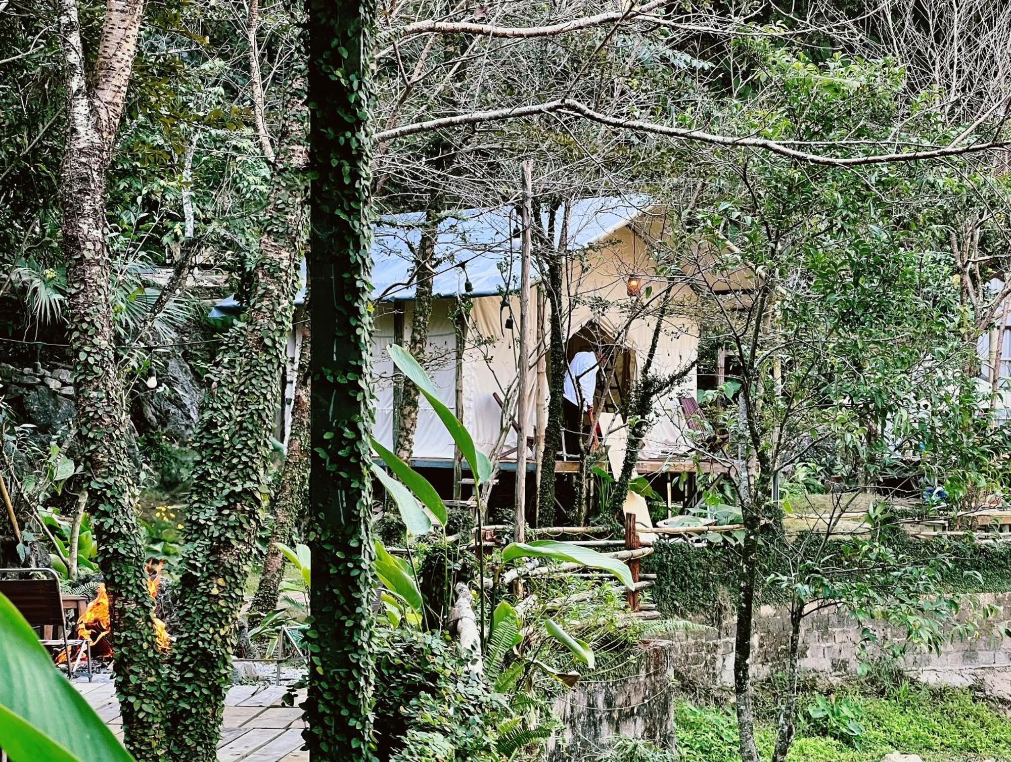 Hotel House By Lake Moc Chau Esterno foto